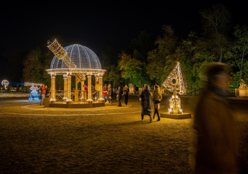Instalacje Królewskiego Ogrodu Światła