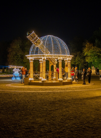 Instalacje Królewskiego Ogrodu Światła