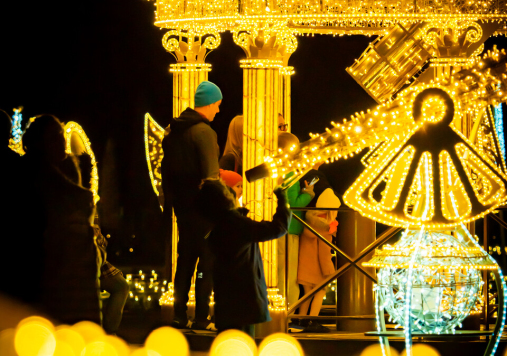 Instalacje Królewskiego Ogrodu Światła