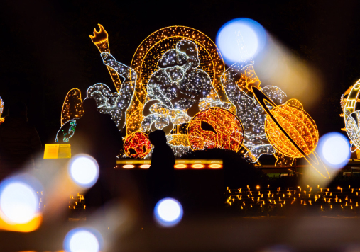 Instalacje Królewskiego Ogrodu Światła