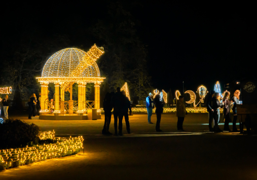 Instalacje Królewskiego Ogrodu Światła